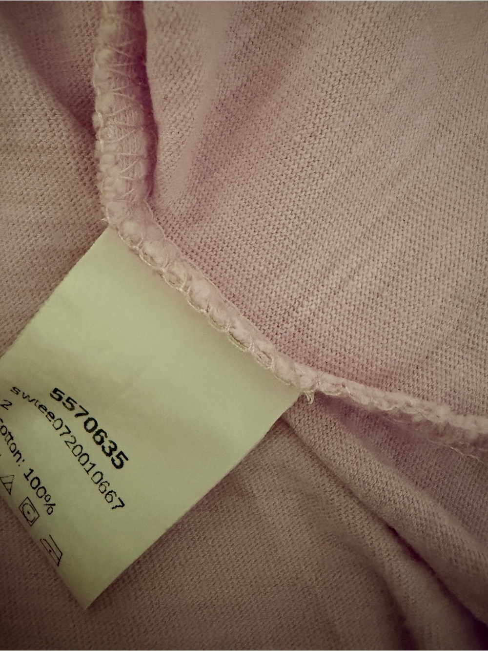 Lavender Ruffle Sleeve Tee - Picture 3 of 3